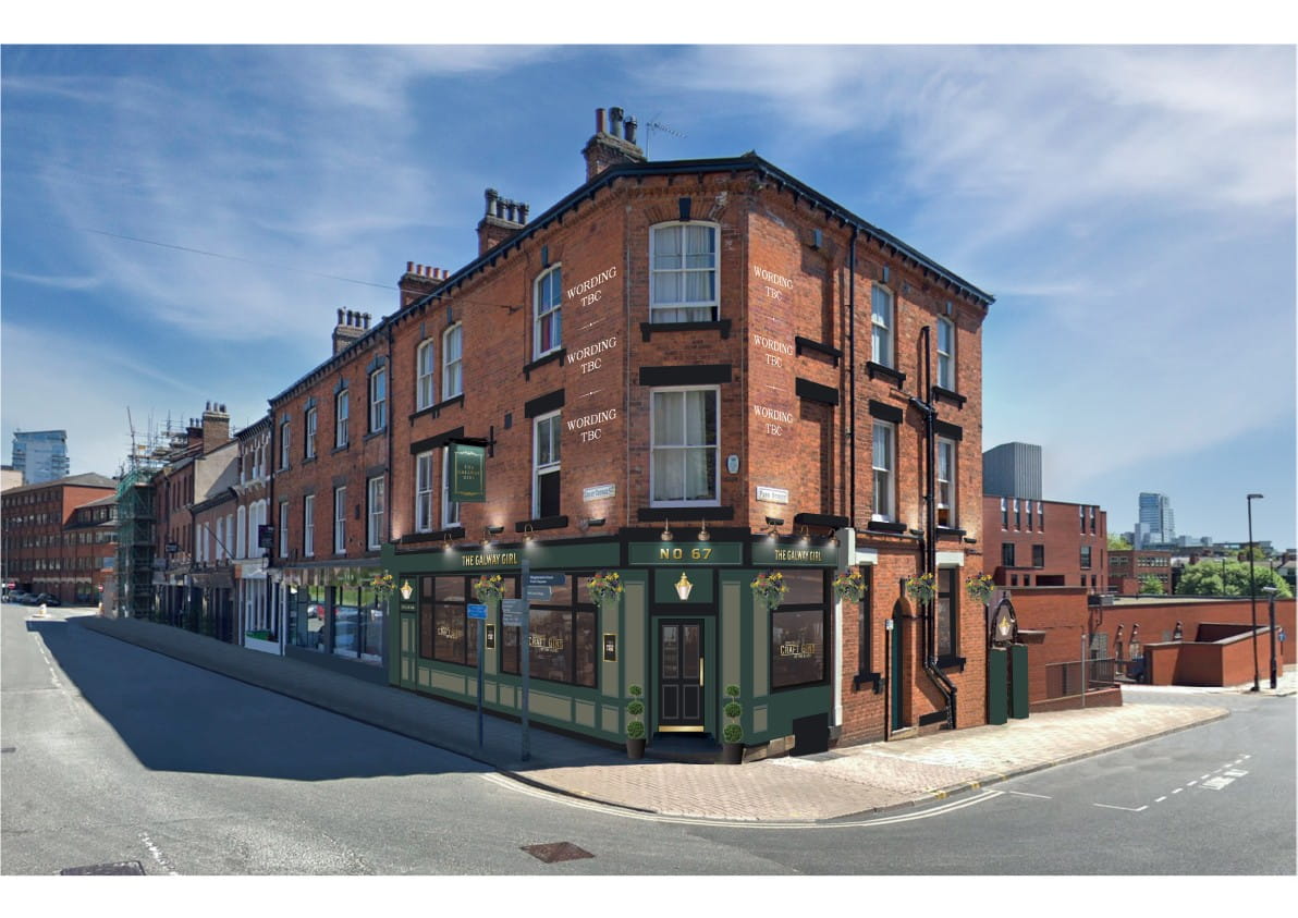Galway Girl post refurbishment - subject to conservation approval