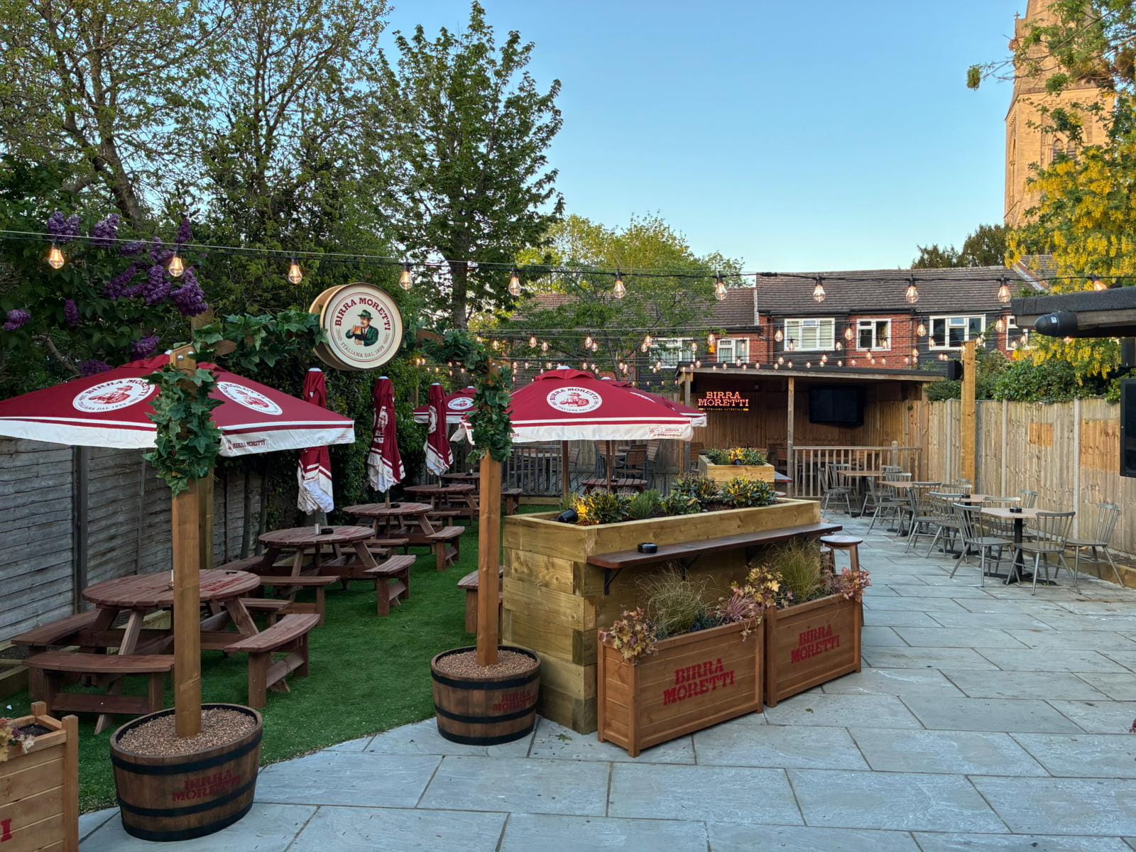 Prince of Wales Cheam garden