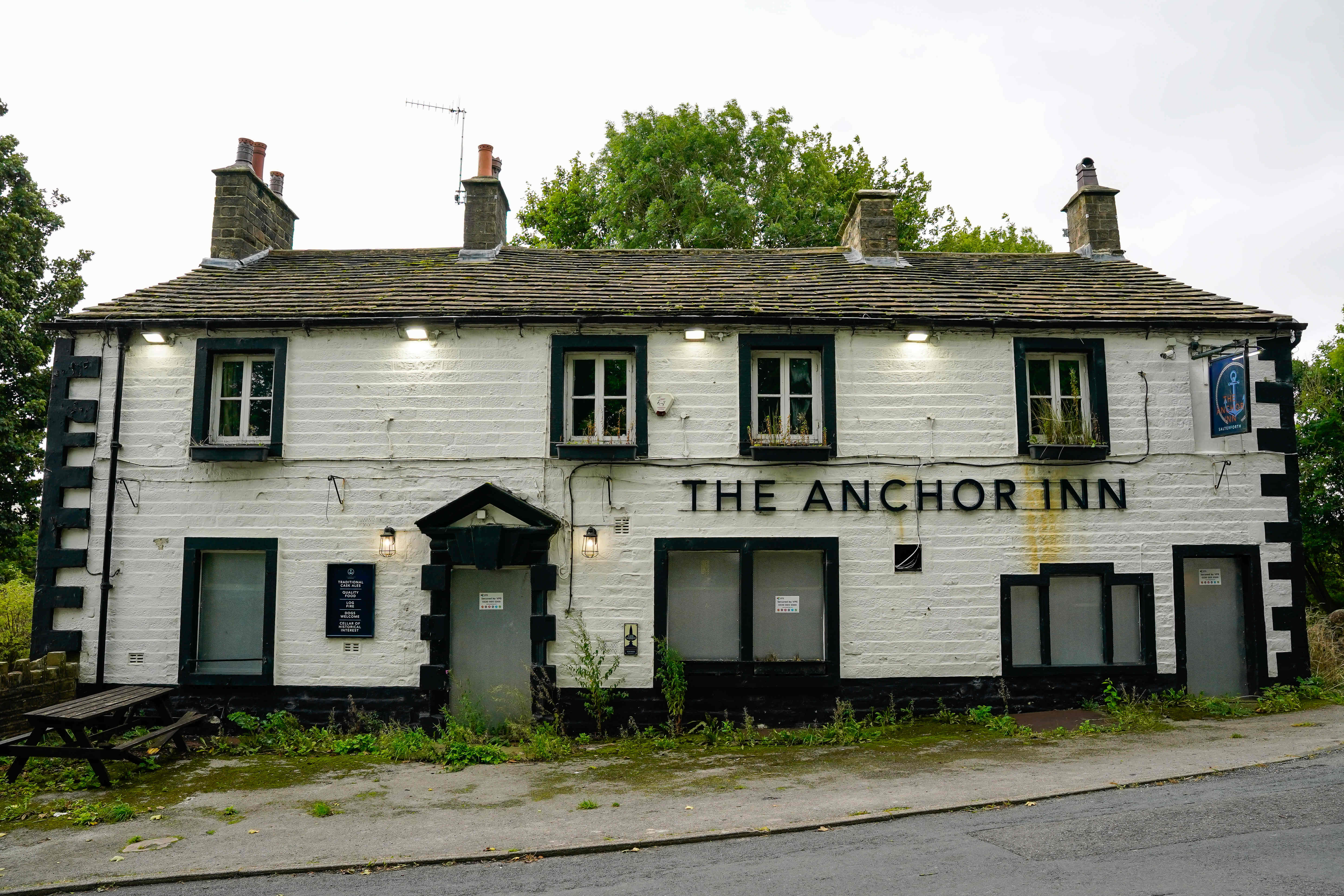 The Anchor pub in Salterforth