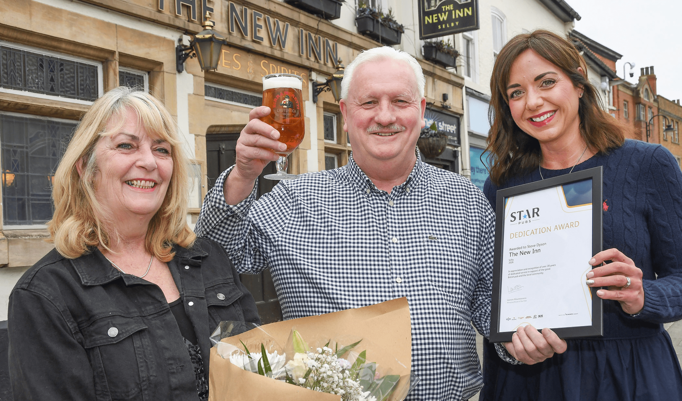 Selby Publican Honoured With Prestigious Award