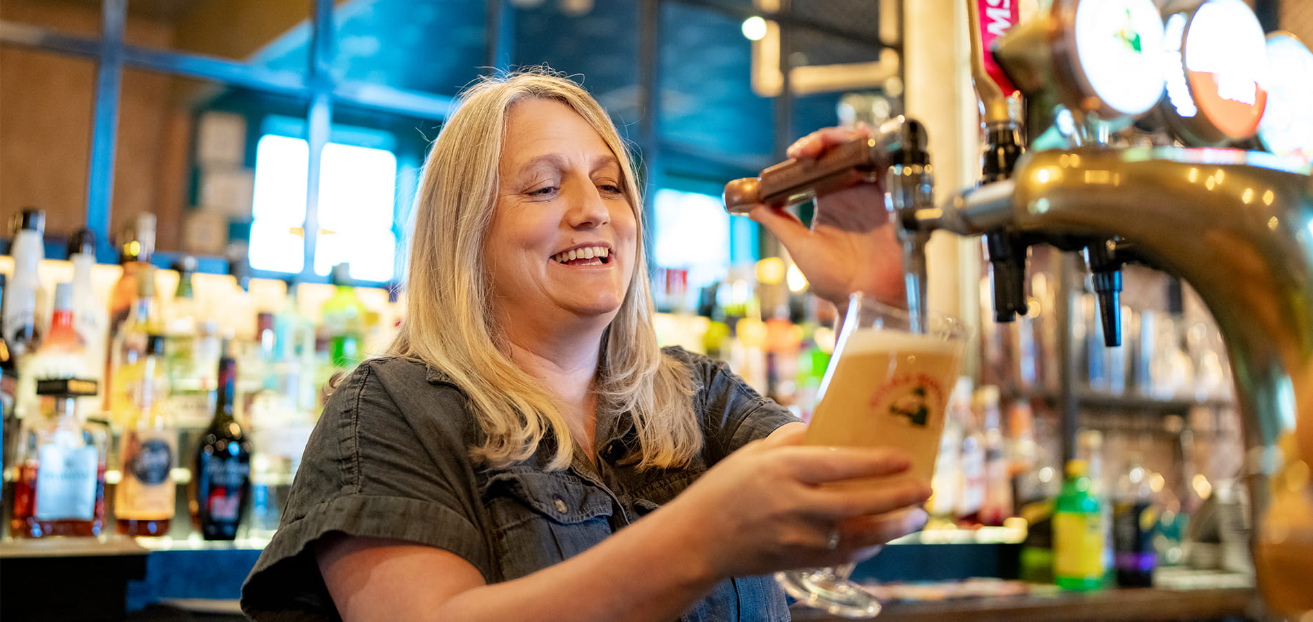 Running the pub at the Cartvale