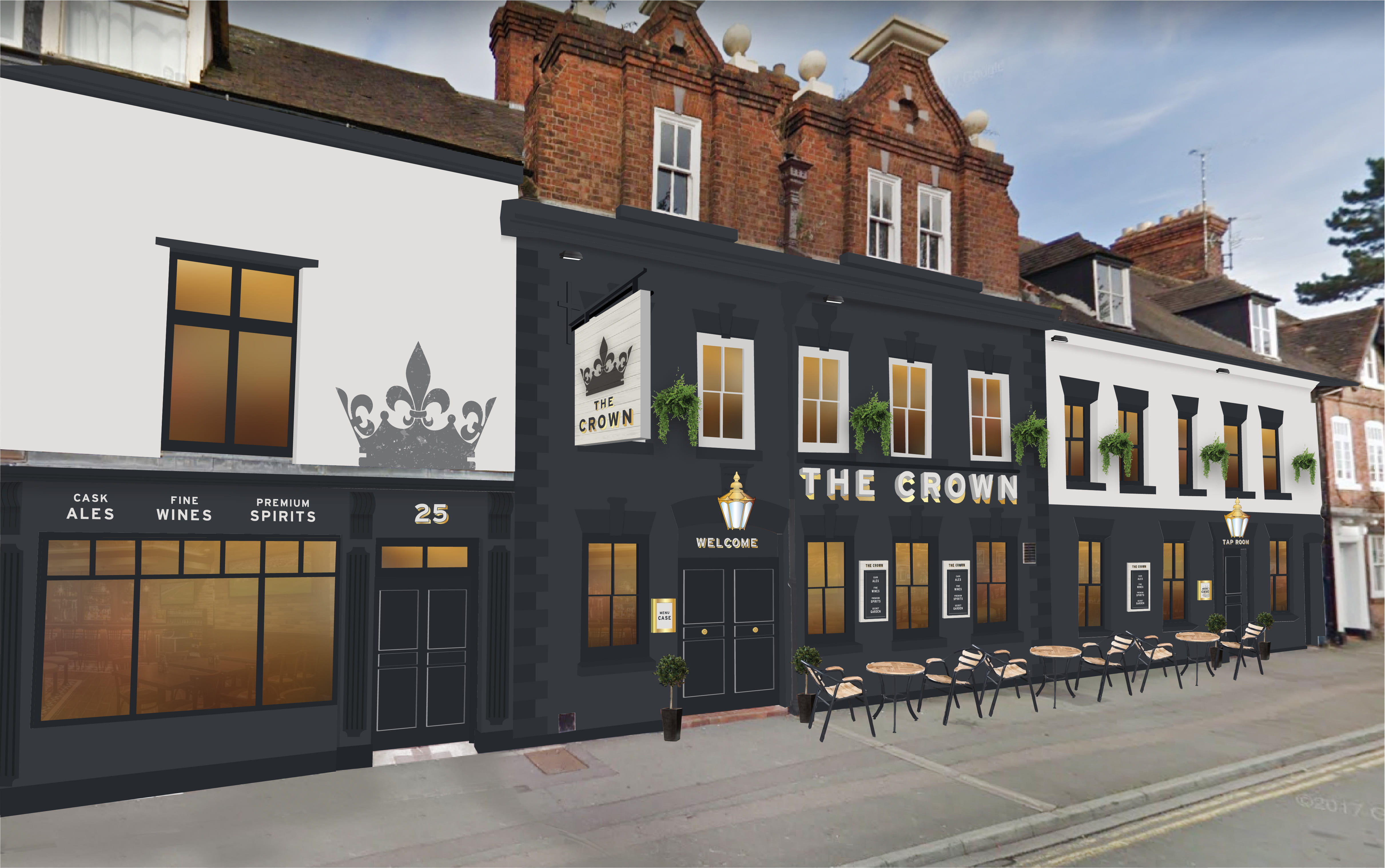 The Crown in Abbey Foregate Is to Reopen in December
