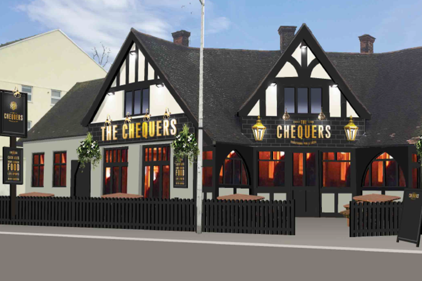 Chequers Front View