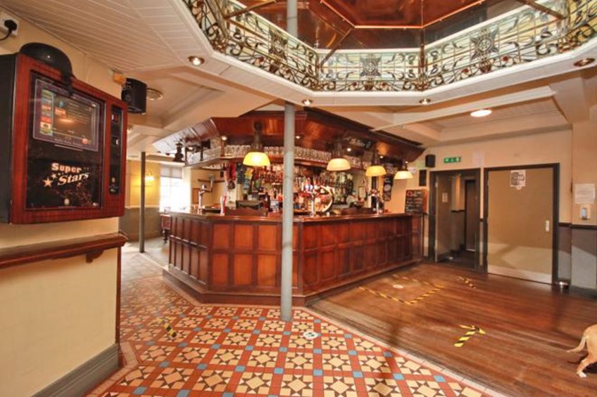 Nelsons Tavern Stockport Interior