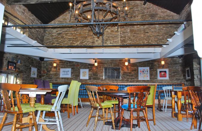 Gun Inn Hyde Interior