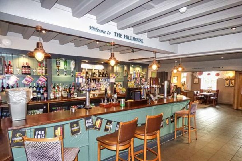 Bar area