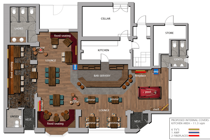 Pub Layout Map Pubs to Let in Scotland | Star Pubs & Bars | HEINEKEN UK