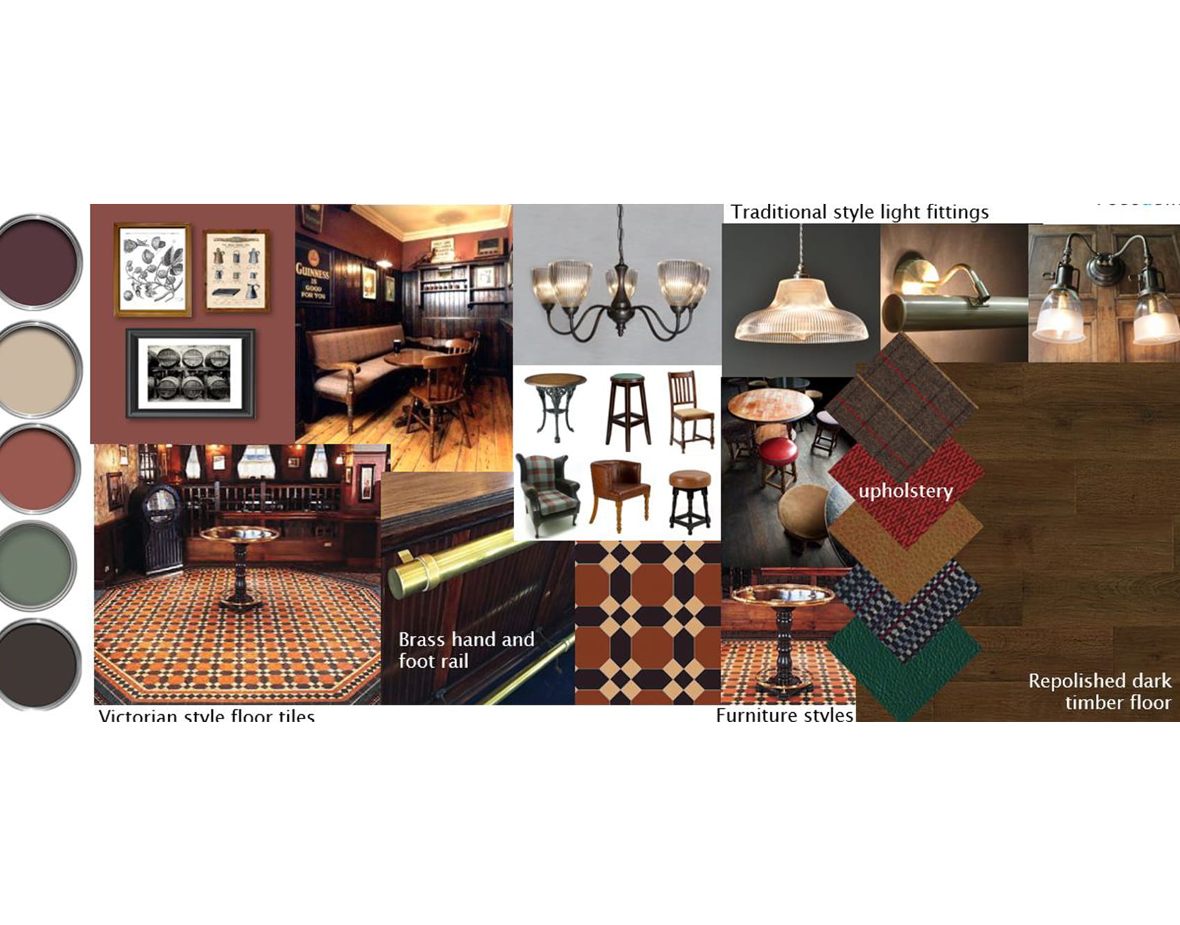 Chichester Arms Mood Board 2