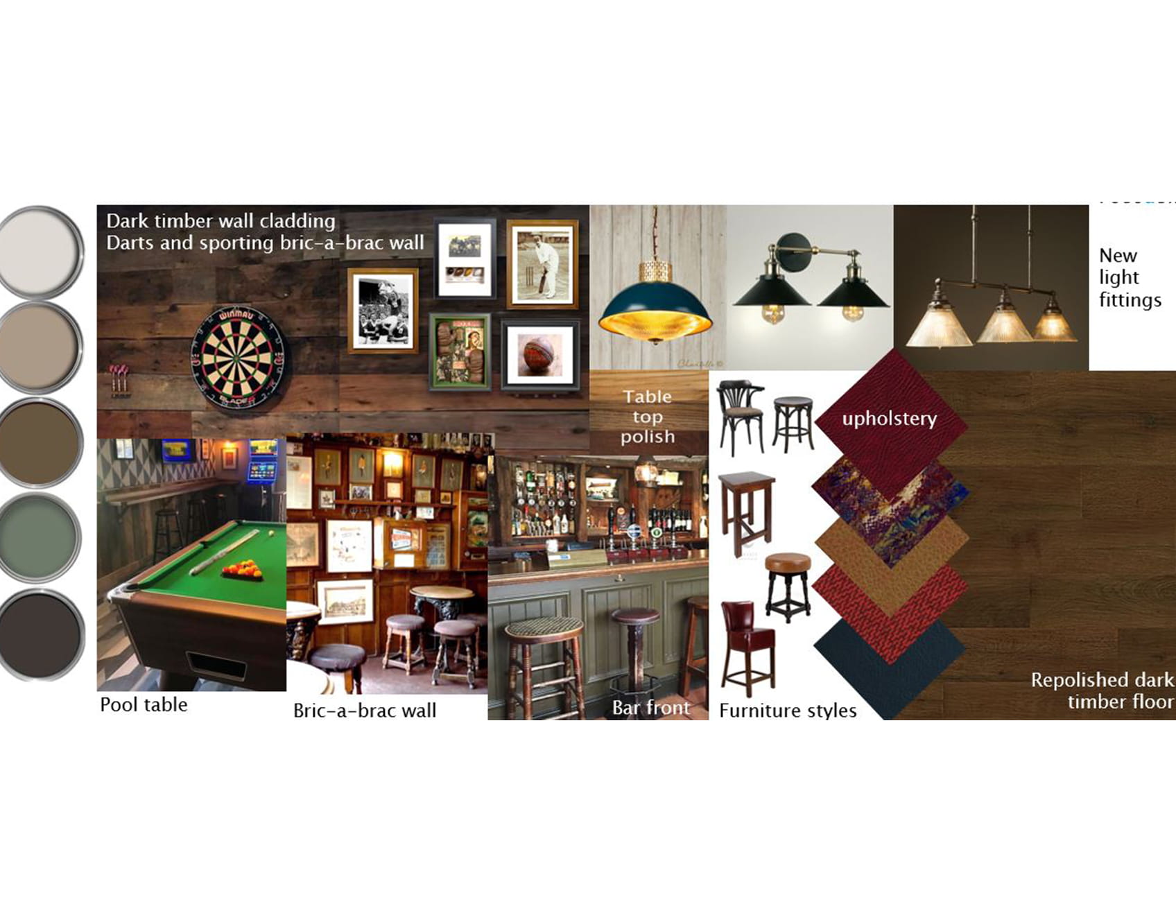 Chichester Arms Mood Board 1