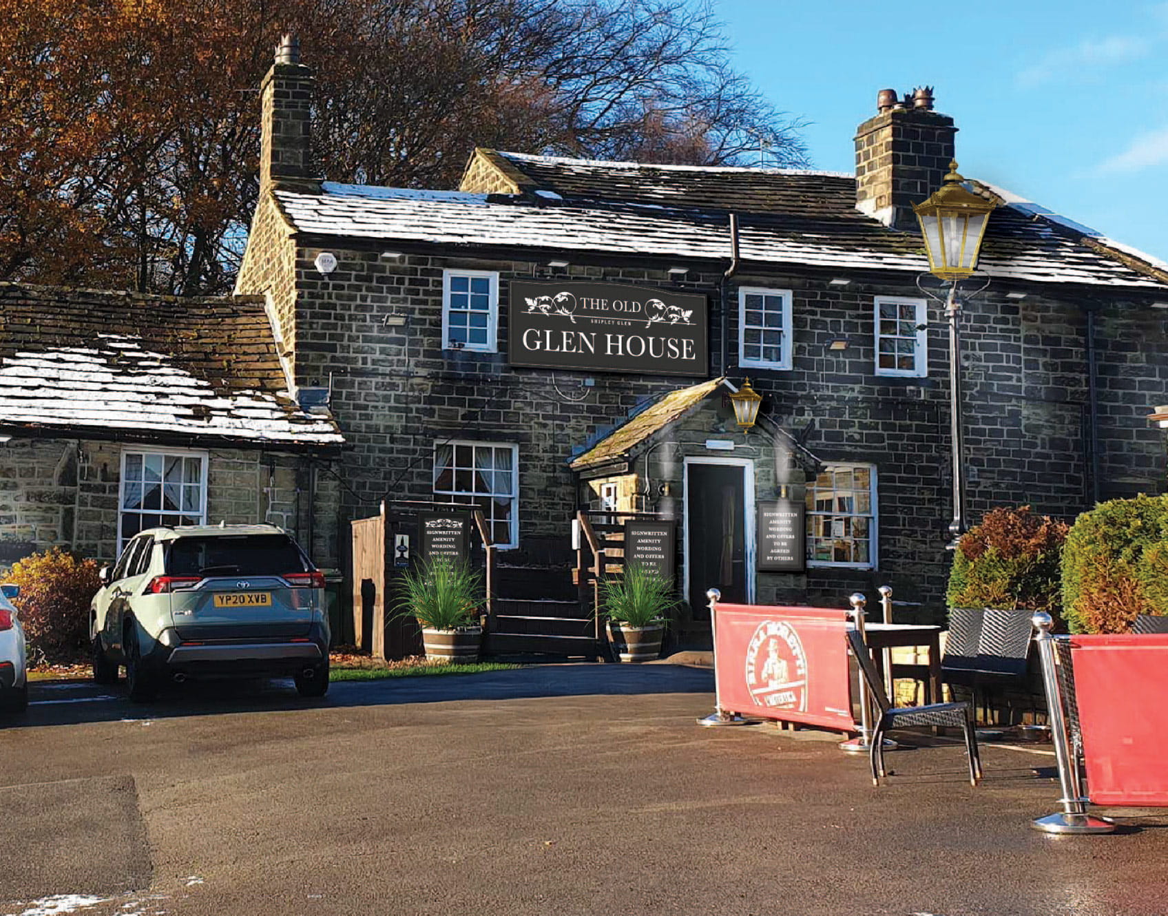 Old Glen House Front Ext