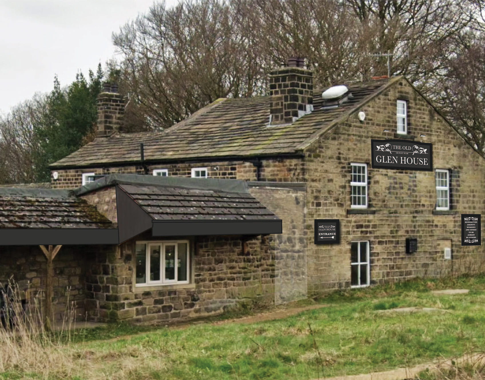 Old Glen House Side Ext