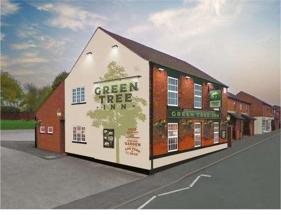 Green Tree Inn Messingham Exterior Plan