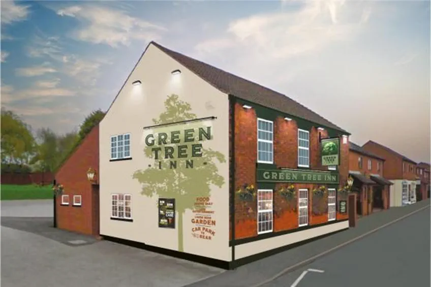 Green Tree Inn Messingham Exterior Plan