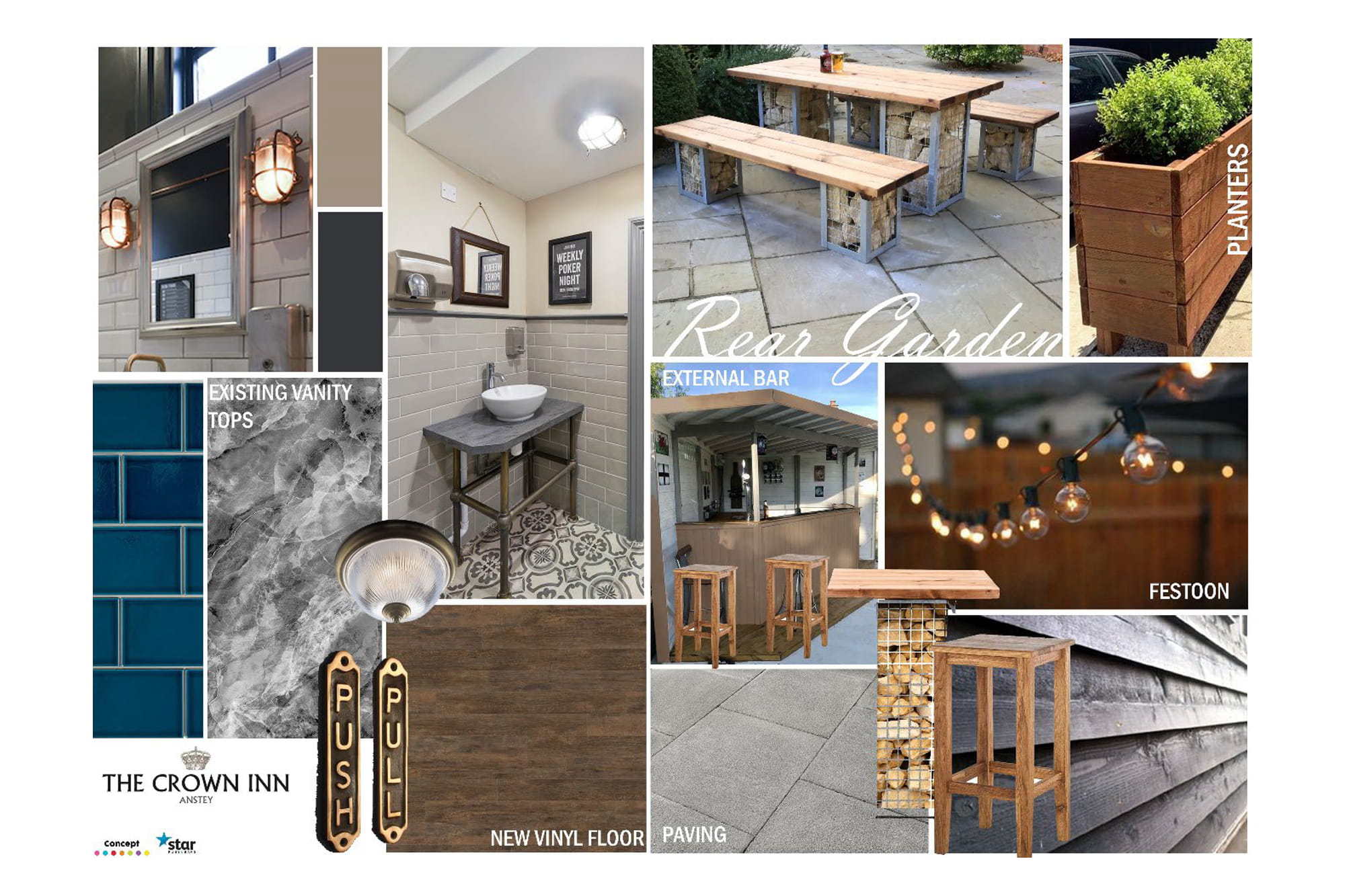 Crown Inn Capex Moodboard 2