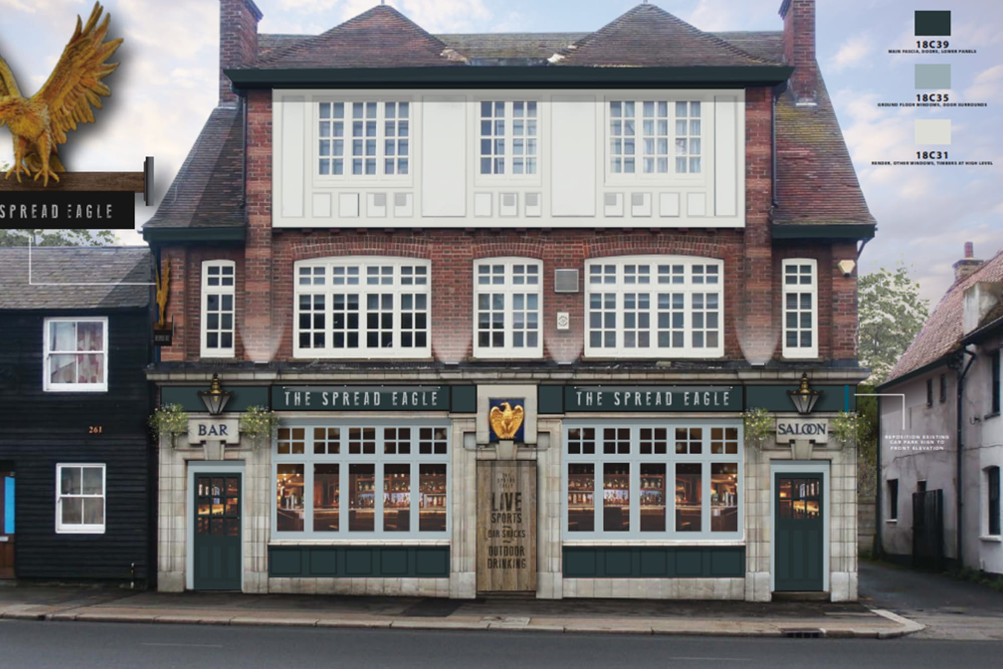 Spread Eagle Southend Front