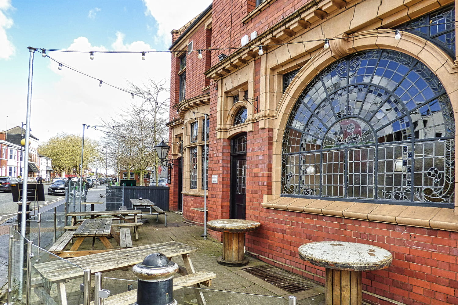 Rose Villa external drinking area front