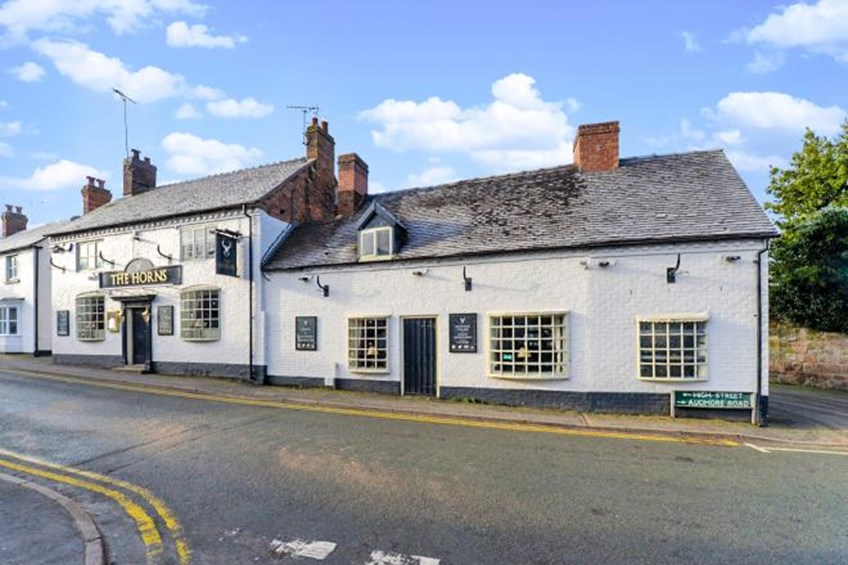 Horns Inn Gnosall Exterior
