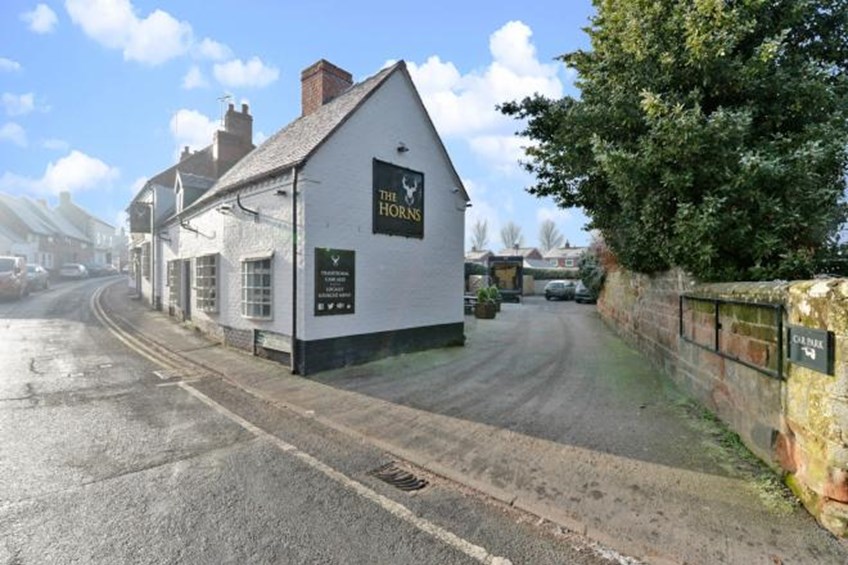 Horns Inn Gnosall Exterior