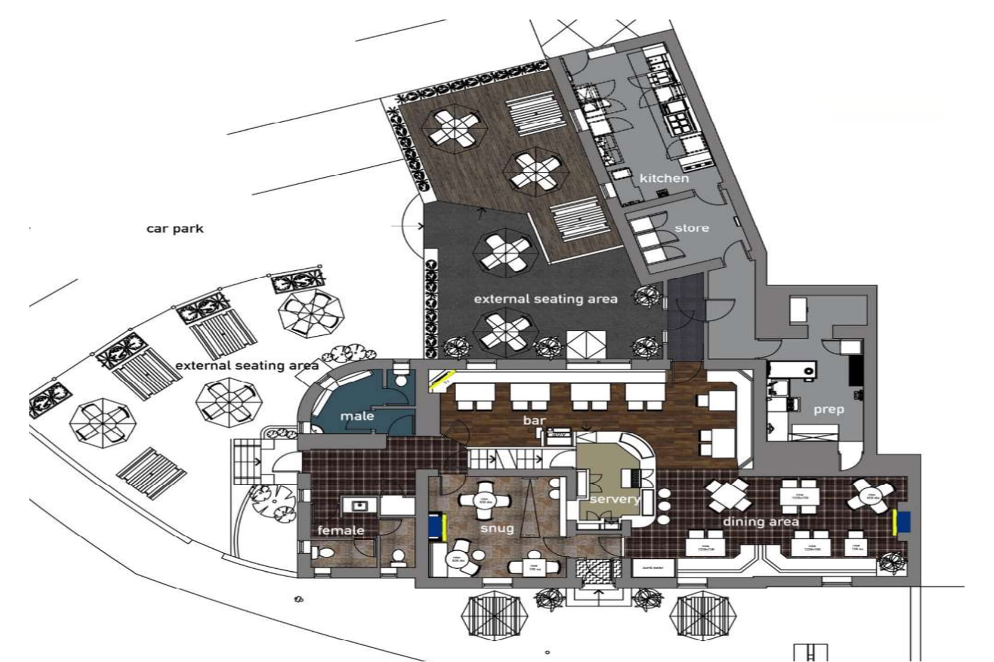 Green Dragon Floorplan