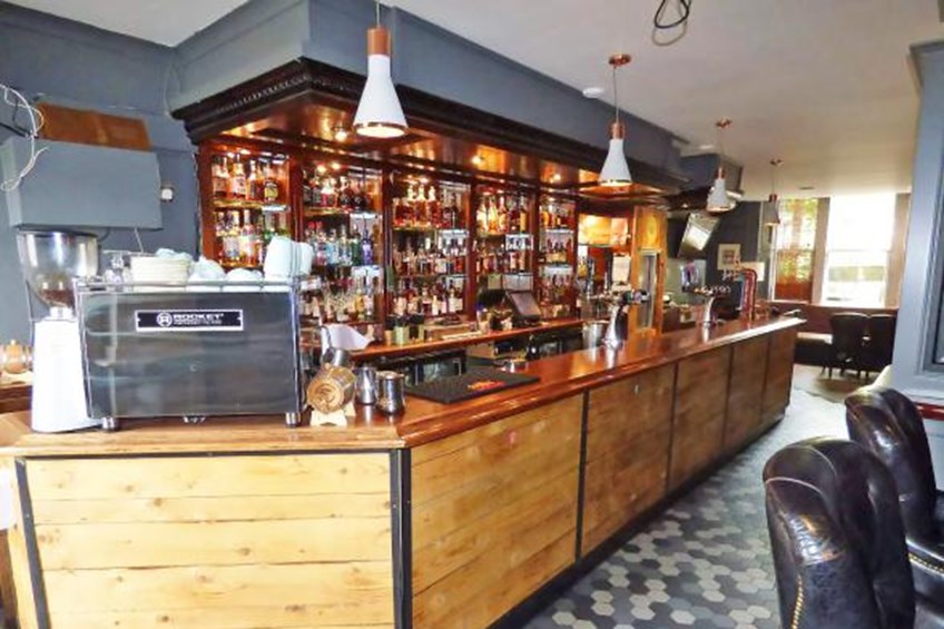 Bar area