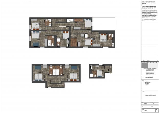 Kasbah Ryde Letting Rooms Layout