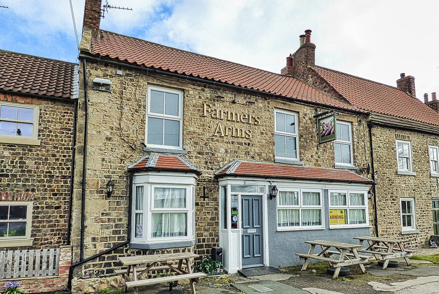 Farmers Arms - front of village pub